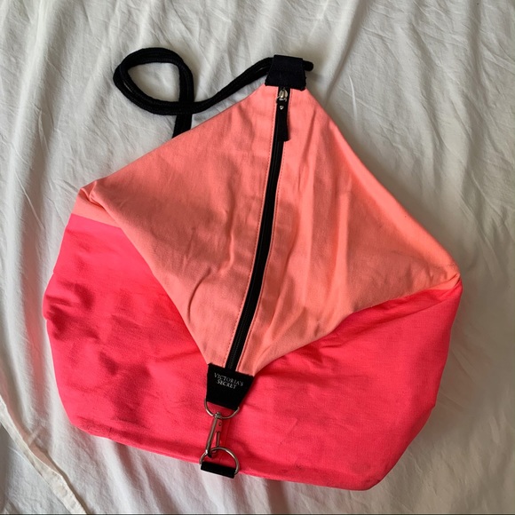 Victoria's Secret Handbags - Victoria’s Secret 2-tone Zip-Up Backpack